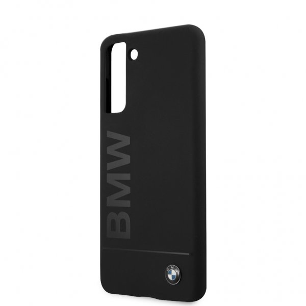 BMW Samsung Galaxy S21 Plus Deksel med Logo Svart