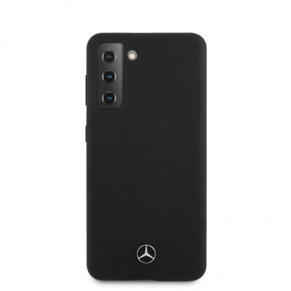 Mercedes Benz Samsung Galaxy S21 Plus Deksel med Logo Svart