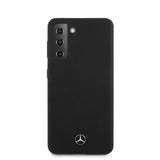 Mercedes Benz Samsung Galaxy S21 Plus Deksel med Logo Svart