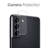 Northjo Samsung Galaxy S21 Plus Deksel med Skjermbeskytter og Kamerabeskytter 3-i-1