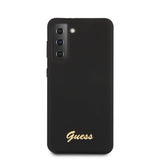 Guess Samsung Galaxy S21 Plus Deksel Metal Logo Svart