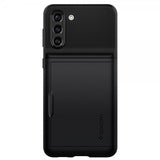 Spigen Samsung Galaxy S21 Plus Deksel Slim Armor CS Svart