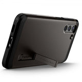 Spigen Samsung Galaxy S21 Plus Deksel Tough Armor Gunmetal