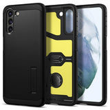 Spigen Samsung Galaxy S21 Plus Deksel Tough Armor Svart