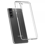 Spigen Samsung Galaxy S21 Plus Deksel Ultra Hybrid Crystal Clear