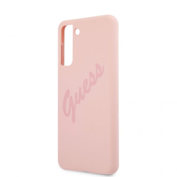 Guess Samsung Galaxy S21 Plus Deksel Vintage Logo Rosa