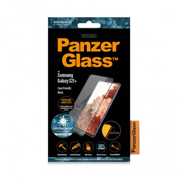 PanzerGlass Samsung Galaxy S21 Plus Skjermbeskytter Case Friendly