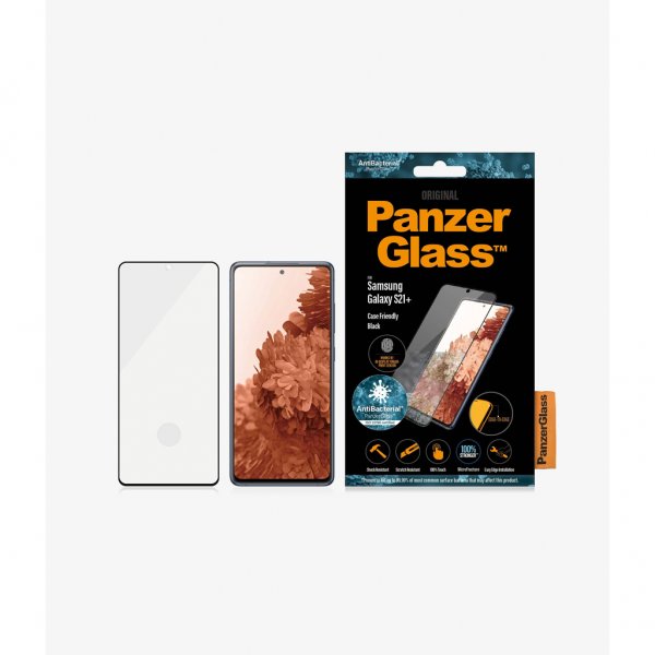 PanzerGlass Samsung Galaxy S21 Plus Skjermbeskytter Case Friendly Fingerprint