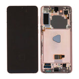 Samsung Samsung Galaxy S21 Plus (SM-G996B) Skjerm med LCD Display Original - Violett