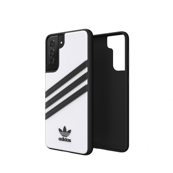 Adidas Samsung Galaxy S21 Deksel 3 Stripes Snap Case Hvit