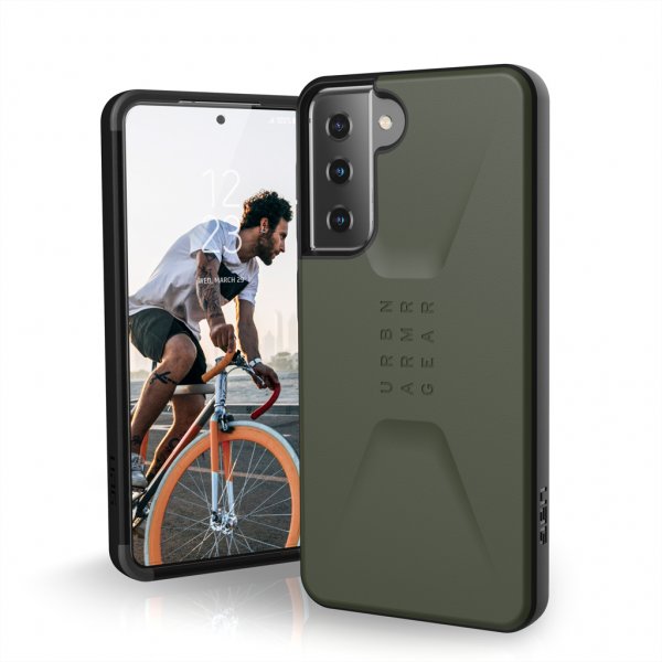 Urban Armor Gear (UAG) Samsung Galaxy S21 Deksel Civilian Olive