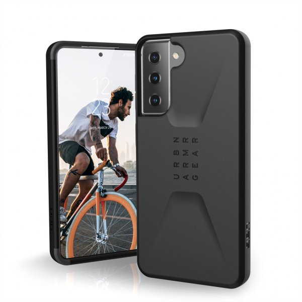 Urban Armor Gear (UAG) Samsung Galaxy S21 Deksel Civilian Svart