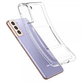 Spigen Samsung Galaxy S21 Deksel Crystal Slot Crystal Clear