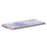 Spigen Samsung Galaxy S21 Deksel Crystal Slot Crystal Clear