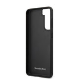 Mercedes Benz Samsung Galaxy S21 Deksel Logo Perforert Dynamic Svart