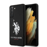 U.S. Polo Samsung Galaxy S21 Deksel med Logo Svart