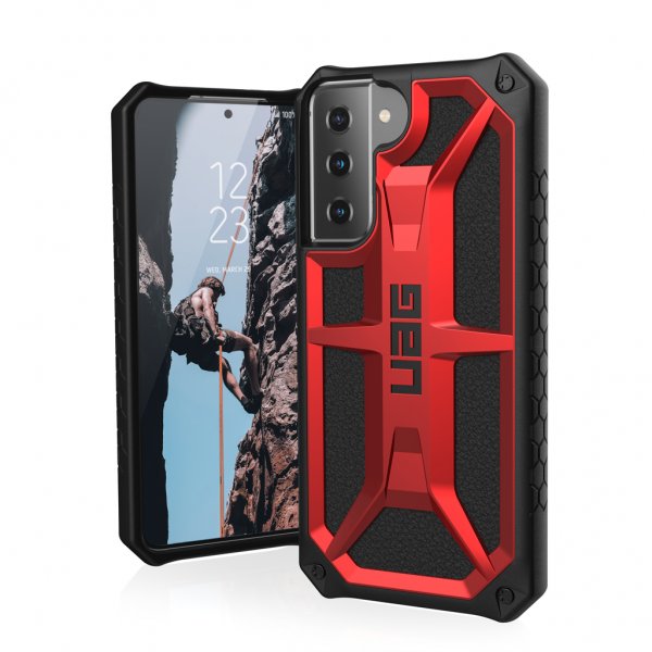 Urban Armor Gear (UAG) Samsung Galaxy S21 Deksel Monarch Crimson