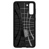 Spigen Samsung Galaxy S21 Deksel Rugged Armor Matte Black