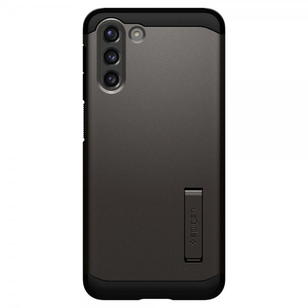Spigen Samsung Galaxy S21 Deksel Tough Armor Gunmetal