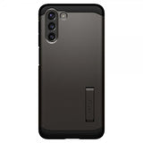 Spigen Samsung Galaxy S21 Deksel Tough Armor Gunmetal