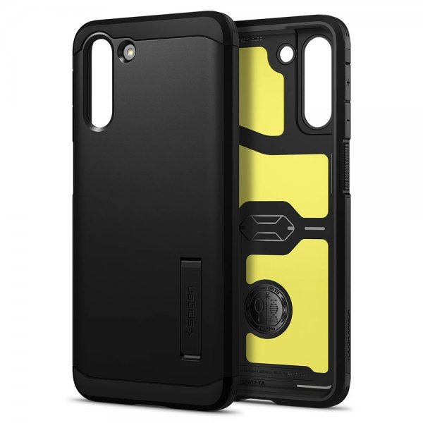 Spigen Samsung Galaxy S21 Deksel Tough Armor Svart