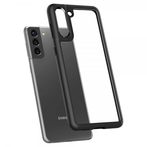 Spigen Samsung Galaxy S21 Deksel Ultra Hybrid Matte Black