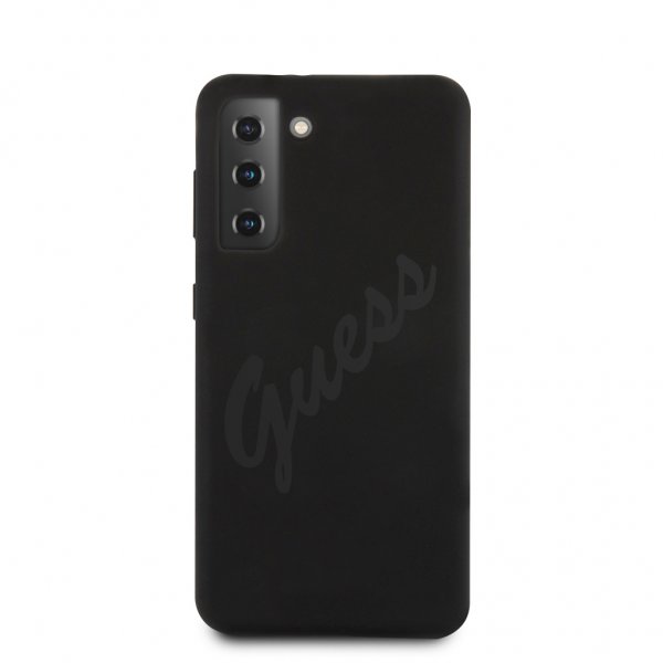 Guess Samsung Galaxy S21 Deksel Vintage Logo Svart