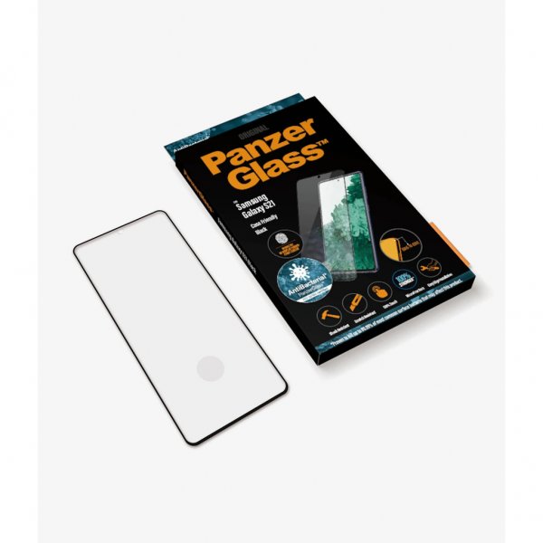 PanzerGlass Samsung Galaxy S21 Skjermbeskytter Case Friendly Fingerprint