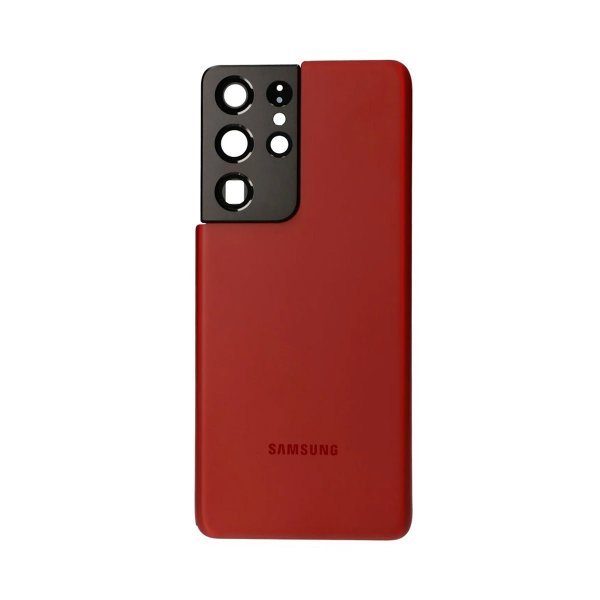 Samsung Galaxy S21 Ultra 5G Bakside - Rød