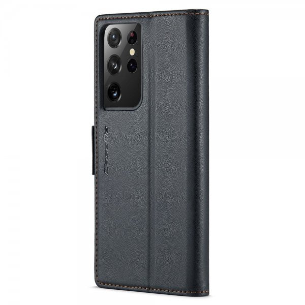 CaseMe Samsung Galaxy S21 Ultra Etui 023 Series Svart