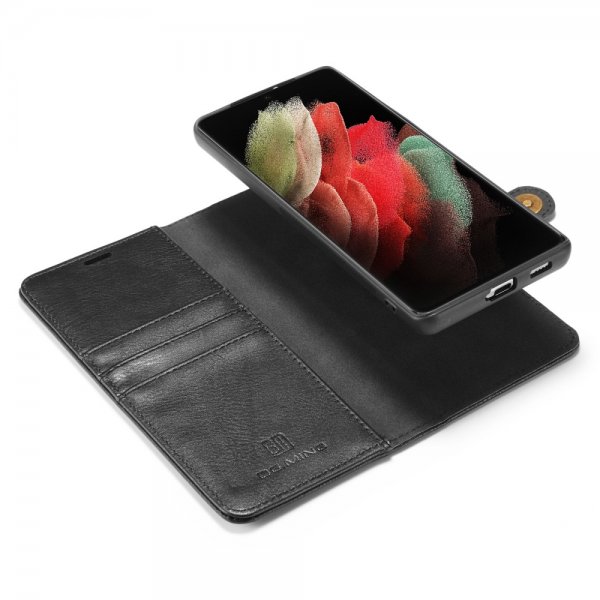 Dg.Ming Samsung Galaxy S21 Ultra Etui Avtagbart Deksel Svart