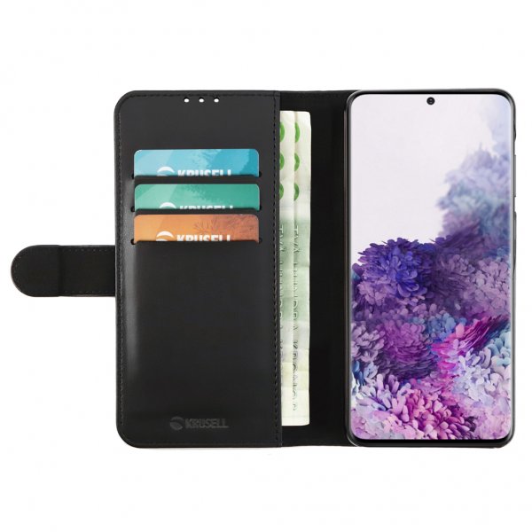 Krusell Samsung Galaxy S21 Ultra Etui PhoneWallet Svart