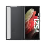 Samsung Original Galaxy S21 Ultra Etui Smart Clear View Cover Svart