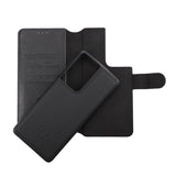 Rvelon Samsung Galaxy S21 Ultra Etui Detachable Wallet Case Svart