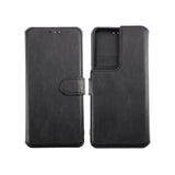 Rvelon Samsung Galaxy S21 Ultra Etui Detachable Wallet Case Svart