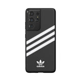 Adidas Samsung Galaxy S21 Ultra Deksel 3 Stripes Snap Case Svart