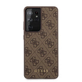 Guess Samsung Galaxy S21 Ultra Deksel 4G Brun