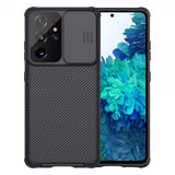 Nillkin Samsung Galaxy S21 Ultra Deksel CamShield Pro Svart
