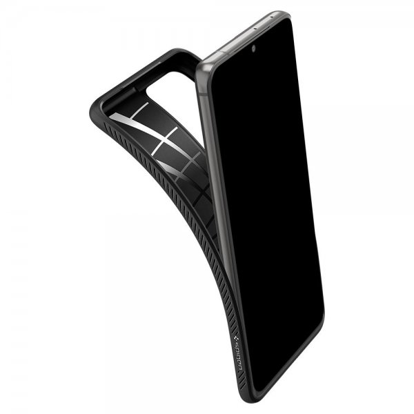 Spigen Samsung Galaxy S21 Ultra Deksel Liquid Air Matte Black