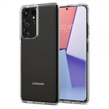 Spigen Samsung Galaxy S21 Ultra Deksel Liquid Crystal Crystal Clear