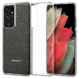 Spigen Samsung Galaxy S21 Ultra Deksel Liquid Crystal Glitter Crystal Quartz
