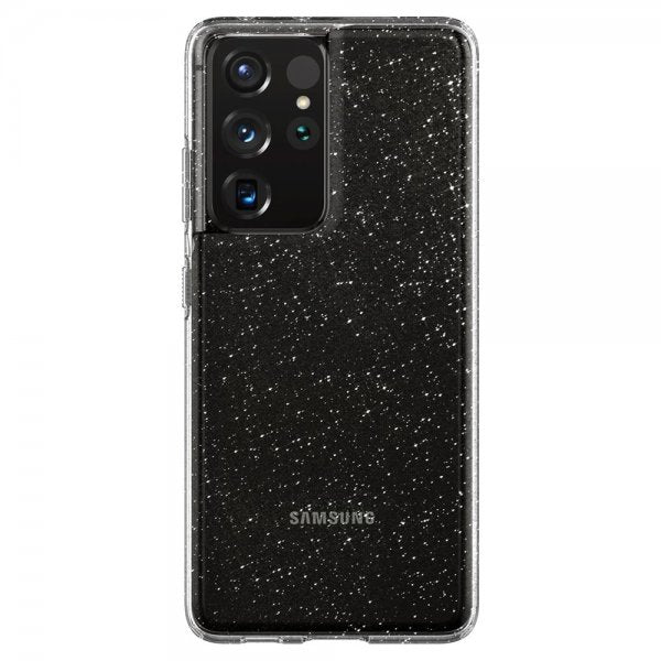 Spigen Samsung Galaxy S21 Ultra Deksel Liquid Crystal Glitter Crystal Quartz
