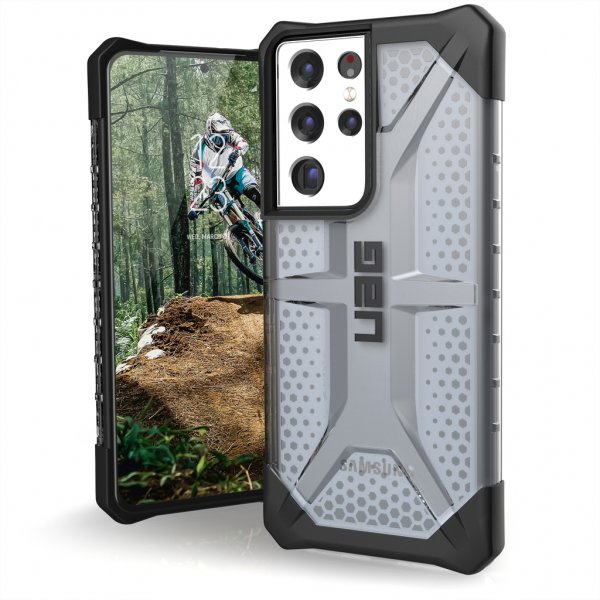 Urban Armor Gear (UAG) Samsung Galaxy S21 Ultra Deksel Plasma Ash