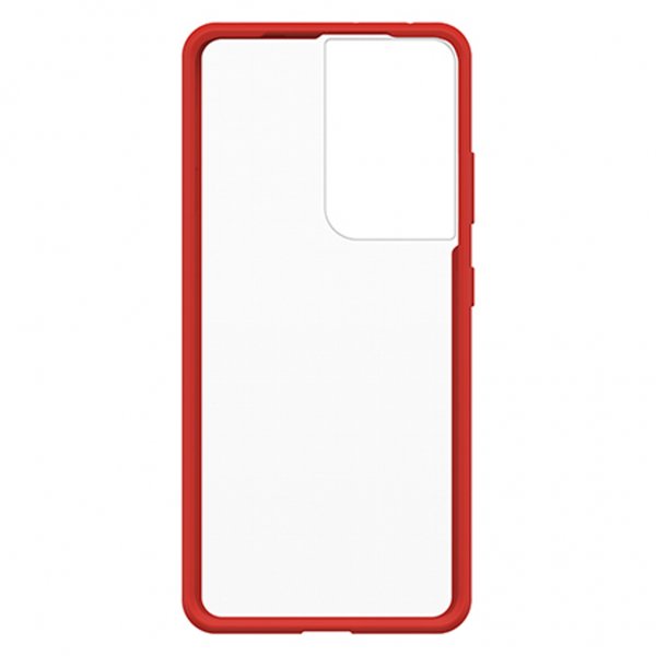 Otterbox Samsung Galaxy S21 Ultra Deksel React Rød