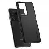 Spigen Samsung Galaxy S21 Ultra Deksel Thin Fit Svart