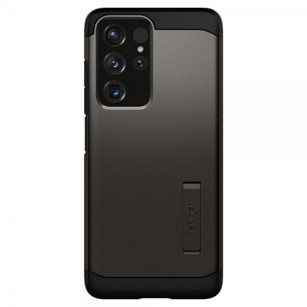 Spigen Samsung Galaxy S21 Ultra Deksel Tough Armor Gunmetal