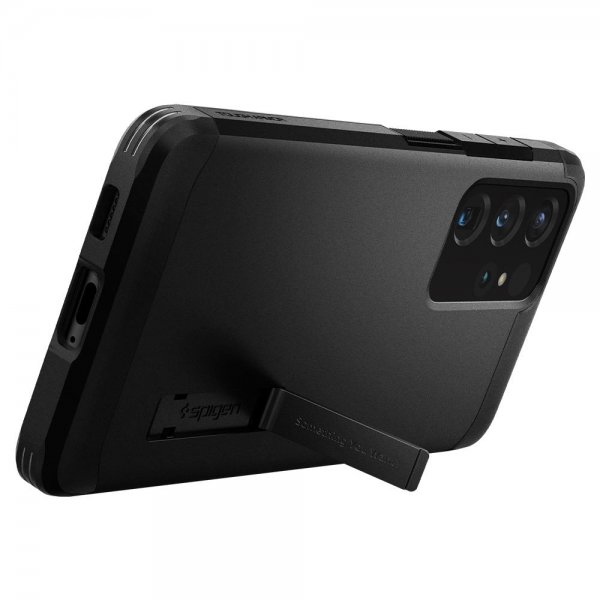 Spigen Samsung Galaxy S21 Ultra Deksel Tough Armor Svart