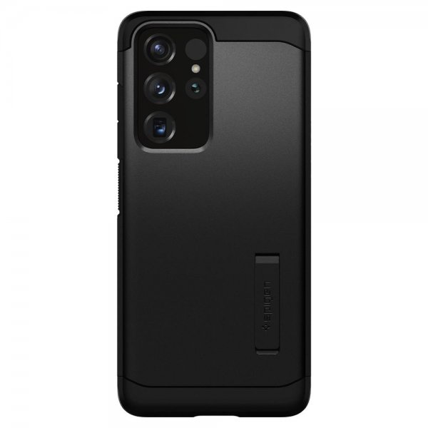 Spigen Samsung Galaxy S21 Ultra Deksel Tough Armor Svart