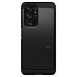 Spigen Samsung Galaxy S21 Ultra Deksel Tough Armor Svart