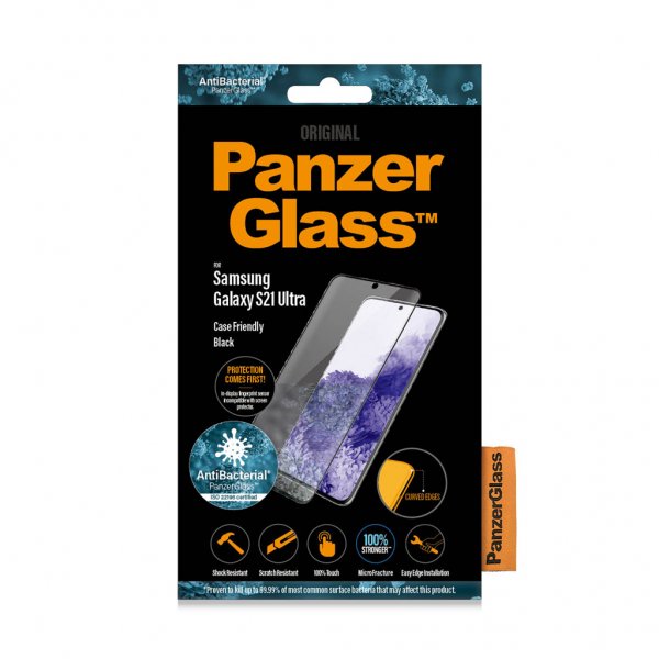PanzerGlass Samsung Galaxy S21 Ultra Skjermbeskytter Case Friendly